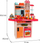 Kuzhinë interaktive lodër Ecotoys Interactive Kitchen, 65 elemente, me drita dhe tinguj, shumëngjyrëshe