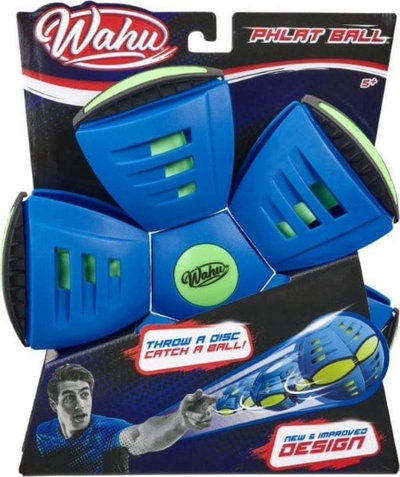 Lodër sportive Wahu Phlat Ball Classic, 23 cm disk, 16 cm top, blu jeshile