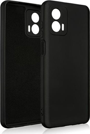 Mbulesë silikoni Beline për Motorola Moto G73, e zezë