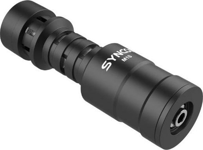 Шотган микрофон Synco M1S, кардиоиден, монтирање со антишок, црн