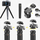 Tripod i butë Ulanzi MT-68 Octopus, ball head, quick release, i zi