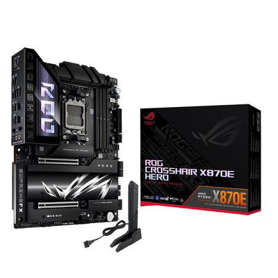 Матична плоча ASUS ROG Crosshair X870E Hero, Socket AM5, DDR5, ATX, црна