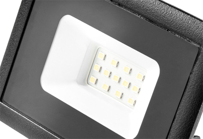 ЛЕД прожектор Нео SMD, 10W, со сензор за движење, црн