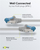 Kabllo interneti Goobay CAT 6A S/FTP, set me 10 copë, 3 m, gri