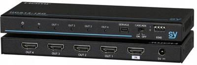 Splitter HDMI SY Electronics 4 Way, 4K 60Hz, HDMI 2.0, i zi