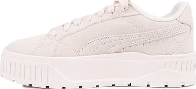 Atlete për goca Puma Karmen II W 397457 03, platformë e lartë, bezhë e çelët