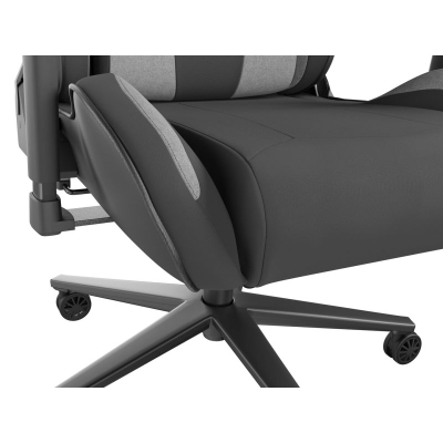 Karrige gaming Genesis Nitro 720, e rehatshme ergonomike, me mbështetëse 3D, e zezë gri