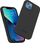 Mbrojtëse telefoni Choetech MFM, për iPhone 13, PC+TPU, e zezë