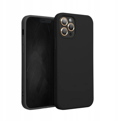 Kapak telefoni Roar Space Case për Samsung S25 Plus, i fortë, i zi