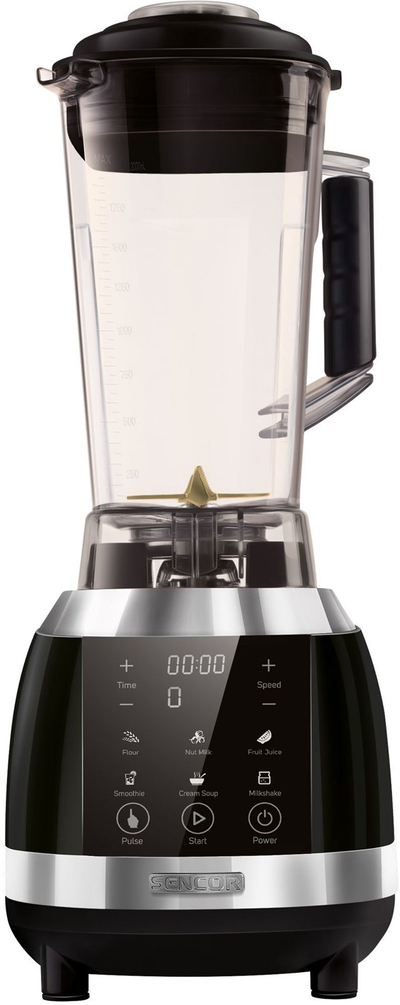 Blender Sencor SBU 7730BK, 1800 W, i zi / argjendtë