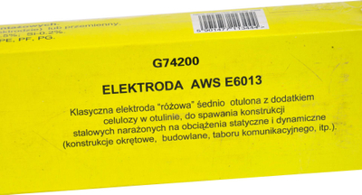 Електрода за заварување Geko, 2.5mm x 300mm, 2.5kg, розова