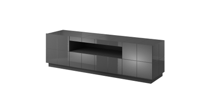 Komodë TV CAMA Meble REJA 184, 184cm, dru, e zezë