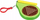 Lodër mozaikë magnetike MEGA CREATIVE Avocado, edukative, shumëngjyrëshe
