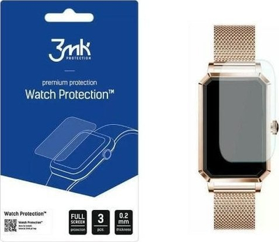 Xham mbrojtës hibrid 3MK Hybrid Glass Rubicon RNCE86, i butë, transparent