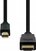 Kabllo ProXtend Mini DisplayPort 1.2 në HDMI, adaptor video i zi