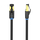Kabllo rrjeti Vention Cat.8 SSTP, 1m, RJ45, i zi