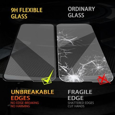 Fletë mbrojtëse ekrani Bestsuit Flexible Hybrid Glass për Motorola Moto G82, 0.265mm, transparente