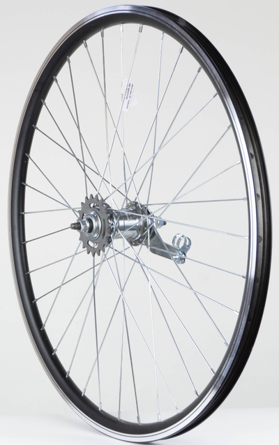Rrotë e pasme biçiklete Velosteel RBN, 26", DoubleWall, e zezë