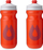 Shishe uji për biçikletë HydraPak Polar Bottle Breakaway Surge, 600ml, set 2 copë, portokalli