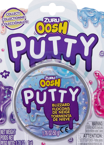 Lodër putty Zuru Oosh, 50g, që ndërron ngjyrë, shumëngjyrëshe