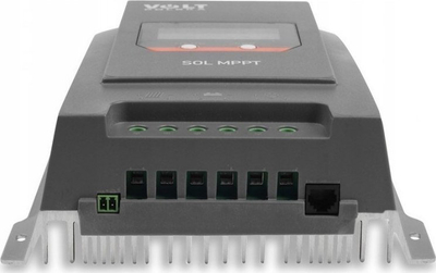 Kontrollues diellor Volt Polska SOL MPPT, 12V 24V, 40A, gri