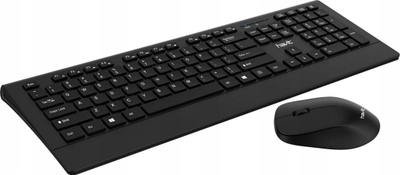 Set tastiere dhe mi Havit KB561GCM Basicline, wireless 2.4 GHz, 106 taste, i zi