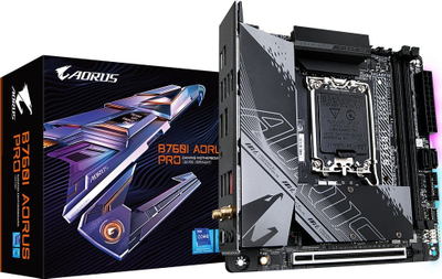 Pllakë amë Gigabyte B760I AORUS PRO, LGA 1700, mini ITX, e zezë