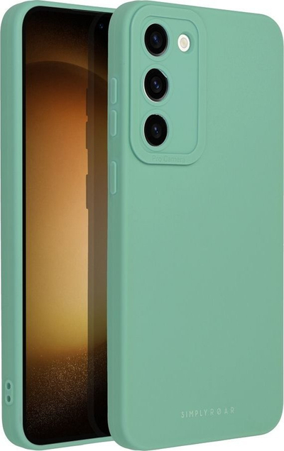 Kapak telefoni Roar Luna për Samsung S23 Plus, TPU, mbrojtje kamerë, jeshil pastel