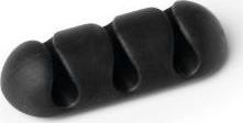Organizues kabllosh Durable Cavoline Clip 3, me 3 kanale, 2 copë, i zi