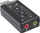 Kartë zëri USB InLine 33051C, virtual 7.1, USB 2.0, e zezë