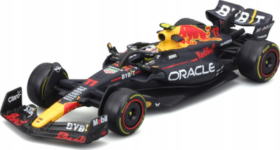 Maket makine Maisto Oracle Red Bull Racing RB19 Sergio Perez, 1:43, 2023, shumëngjyrësh