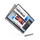 Laptop 2 në 1 Lenovo IdeaPad 5, 14" OLED Touch, Core i7 13th Gen, 16GB RAM, 1TB SSD, gri Luna