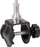 Kapëse fotografike GlareOne U-Clamp, me vidë dhe spigot 16 mm 1/4", e zezë