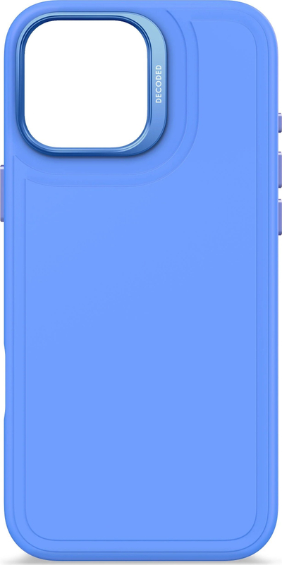 Mbulesë telefoni Decoded AntiMicrobial Silicone Stacks për iPhone 16 Pro Max, MagSafe, blu