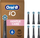 Kokë furçe rezervë Oral-B iO Gentle Clean, pastrim i butë, për mishra të ndjeshëm, e bardhë