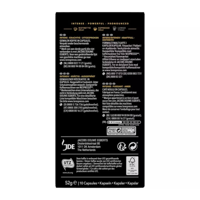 Kapsula Kafeje L'OR Espresso Onyx, 10 copë