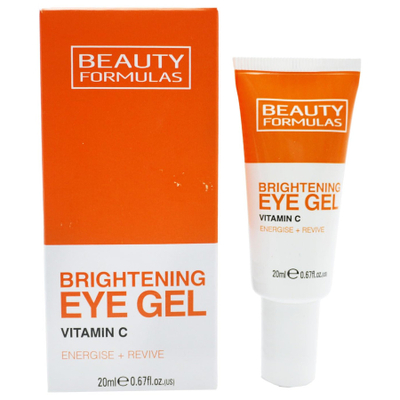 Xhel për sy Beauty Formulas Brightening Vitamin C, 20 ml