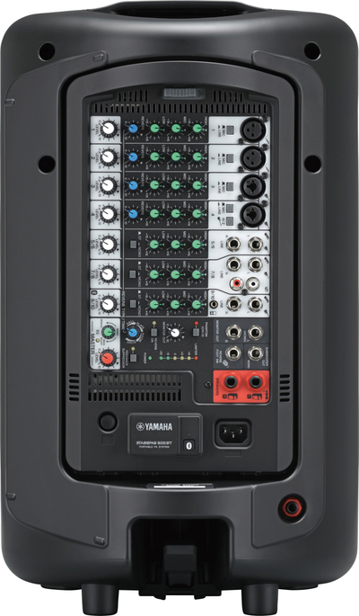 Портабилен PA систем Yamaha STAGEPAS 600BT, 680W, миксер 10 канали, црн