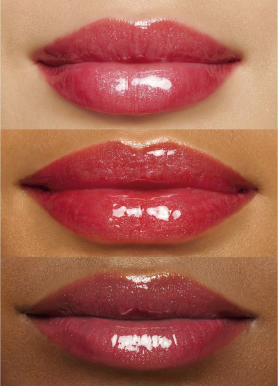 Balsam buzësh dhe faqesh Clarins Lip Perfector 2 in 1, 0.35oz, efekt shkëlqyes, rozë
