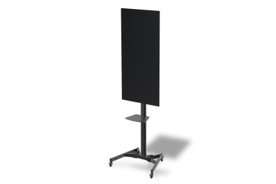 Karrocë me rrota për TV Digitus DA-90370, 37"-70", deri 50 kg, me rafte, e zezë