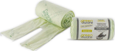Qese plehrash GreenAware, 40 copë, 8L