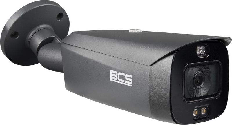 Kamerë IP BCS BCS-L-TIP55FCR3L3-AI1-G, tubulare, 5Mpx, IP67, e bardhë