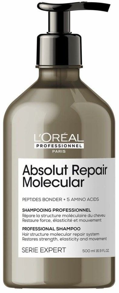 Шампон за коса L'Oréal Professionnel Absolut Repair Molecular, 500ml, за оштетена коса