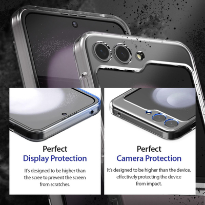Kllëf telefoni Araree Nukin Clear MagSafe, për Samsung Galaxy Z Flip5, transparent