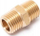 Lidhës i gjintuar Partner, gjint i jashtëm 1/4"x1/4", mesing