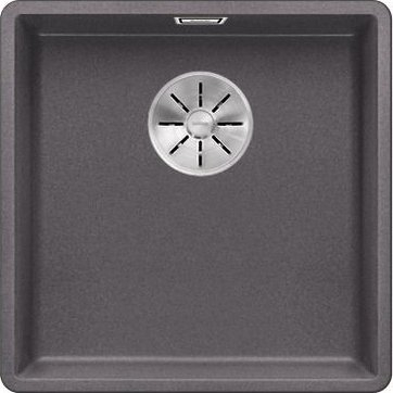 Lavabo kuzhine Blanco Subline 523495, Silgranit PuraDur, montim në tavolinë, gri