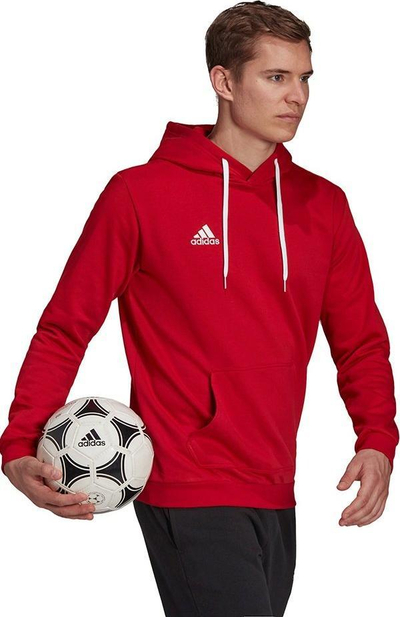 Bluzë me kapuç Adidas Entrada 22 Hoody M H57514, për burra, sportive, e zezë
