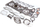 Set gasket koke motori Cometic Pro2008T, për Nissan SR20DET S13 91–93, diametër 87.5mm
