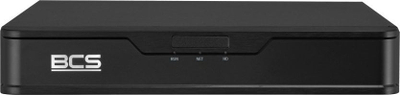 Мрежен видео рекордер BCS BCS-P-NVR0401-4KE-III, 4 канали, 4K, црн