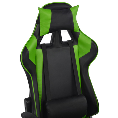 Karrige gaming 67×70×134 cm (HM1056.03), zezë/ gjelbër